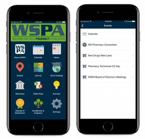 Info Grove App Washington State Pharmacy Association Features and Events