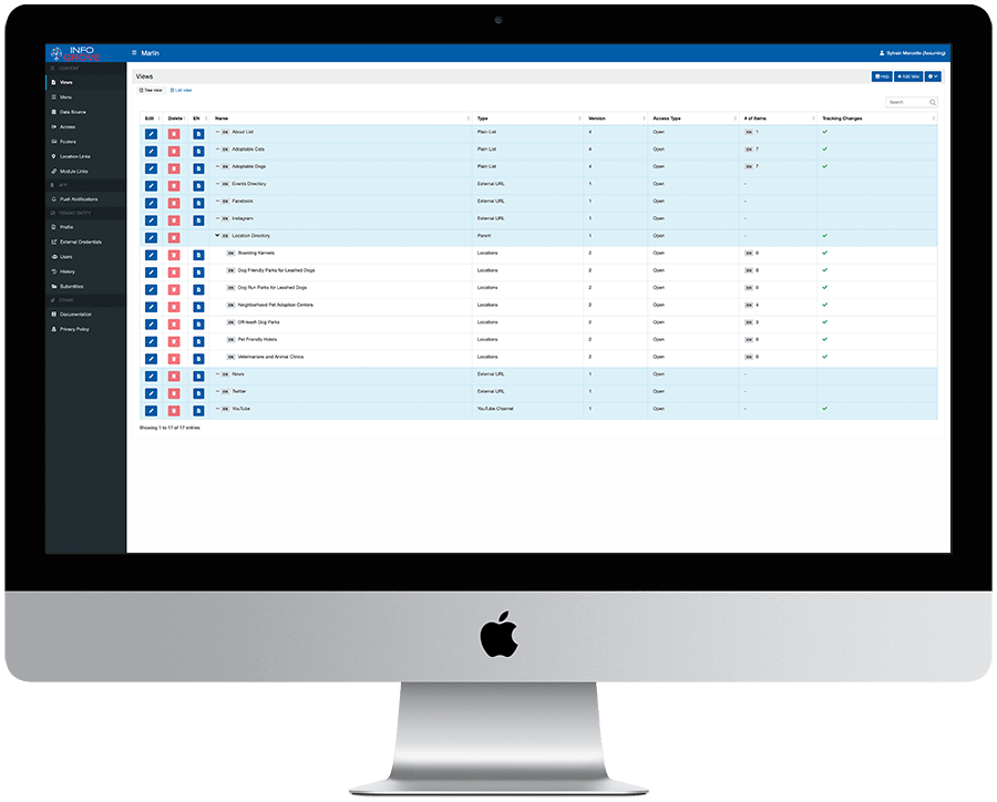 Info Grove Content Management System