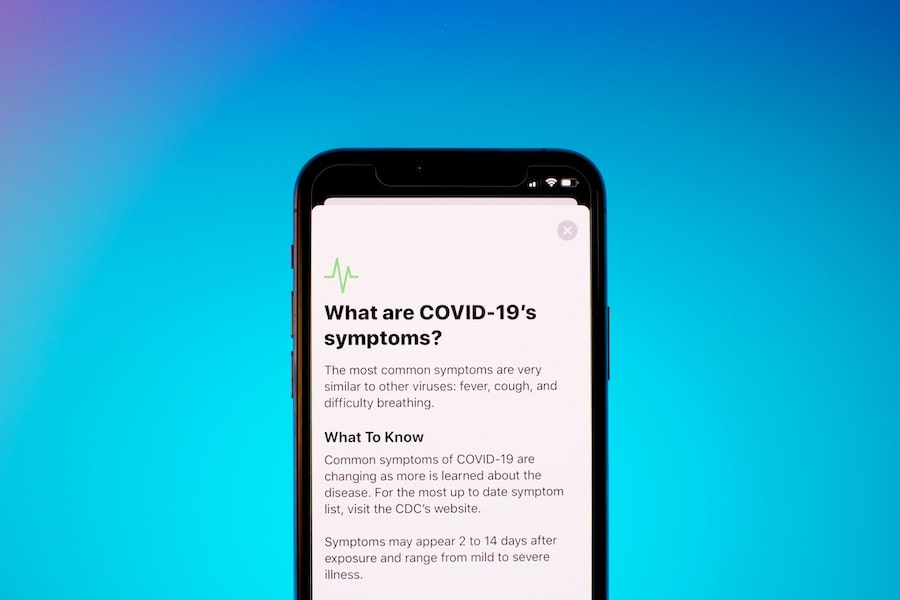 Info Grove App What are COVID-19’s Symptoms Screenshot