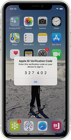Info Grove App Apple Phone Screenshot Apple ID Verification Code