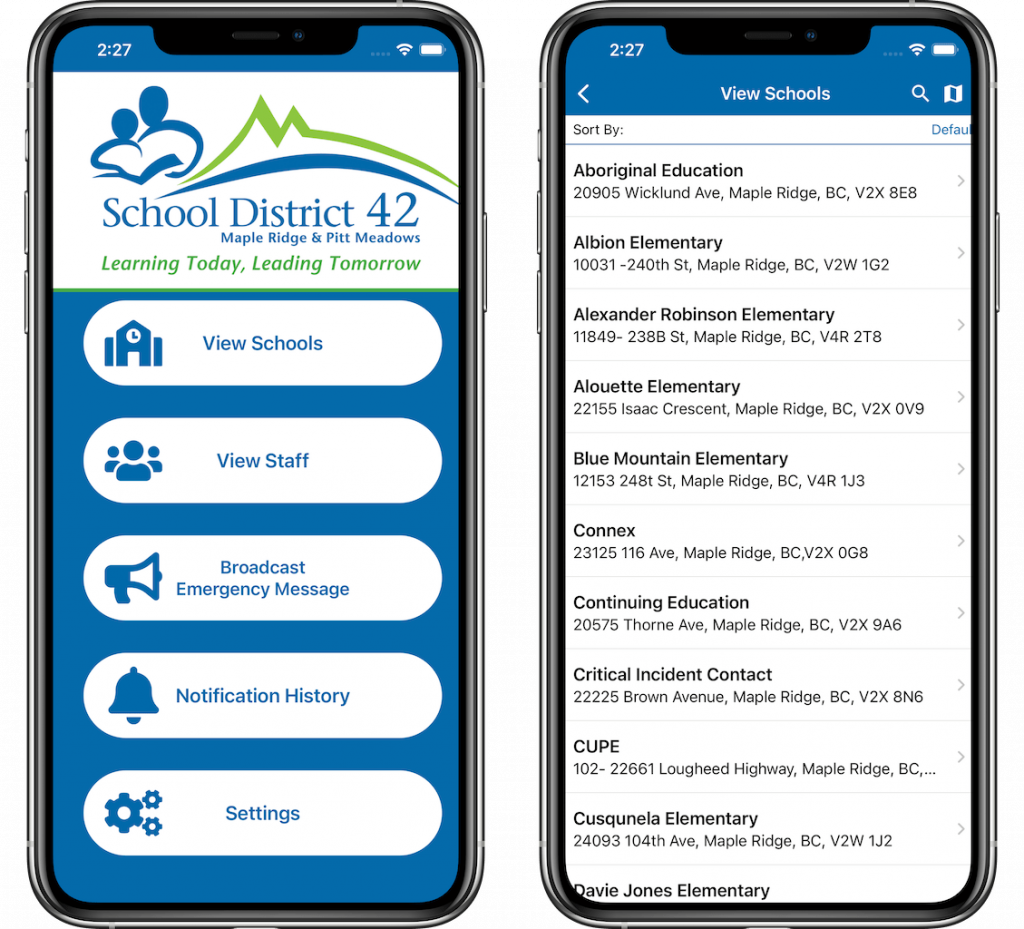 School District 42 Simplify Their ECL App with Info Grove Info Grove