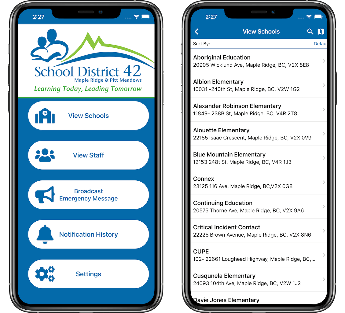School District 42 Simplify Their ECL App with Info Grove Info Grove
