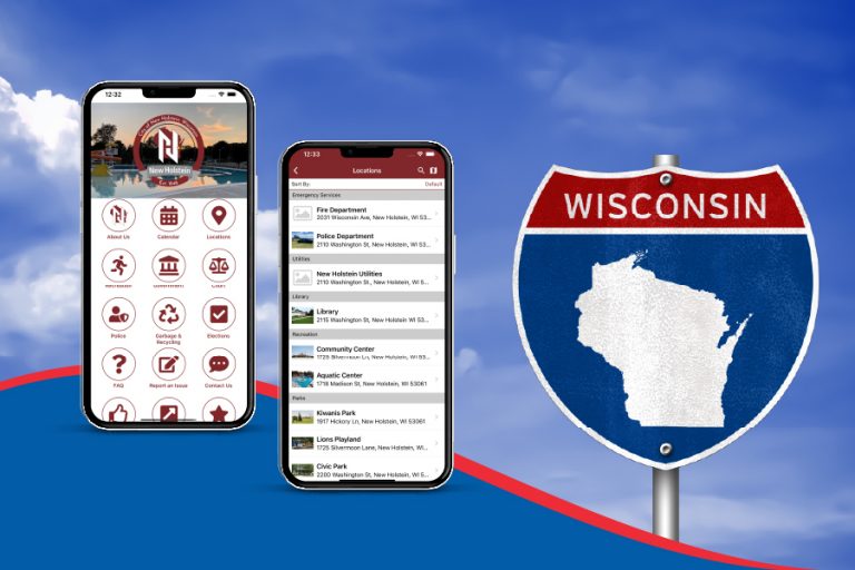 Customer Case Study City of New Holstein Info Grove Mobile Apps