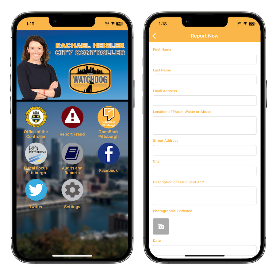 City Of Pittsburgh App Image