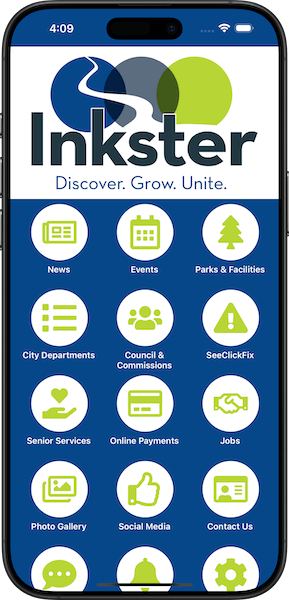 Info Grove Inkster Mobile App Home