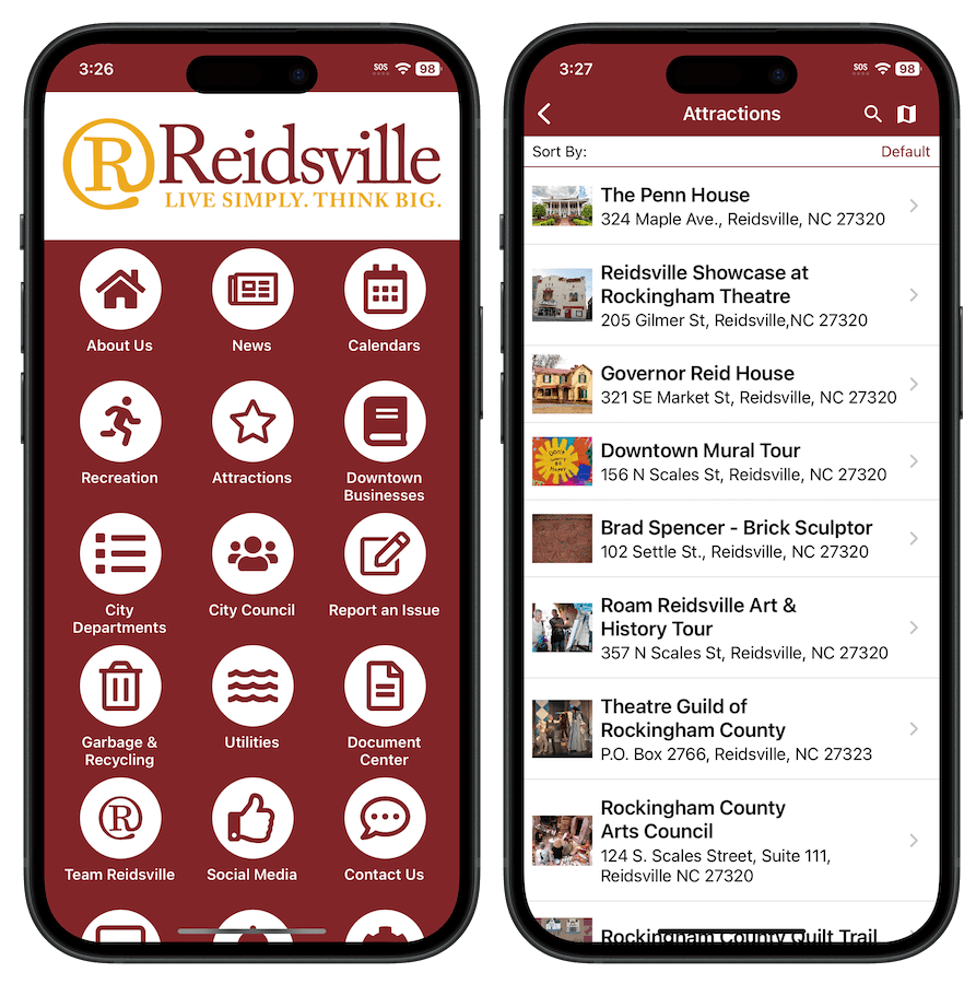 CITY OF REIDSVILLE