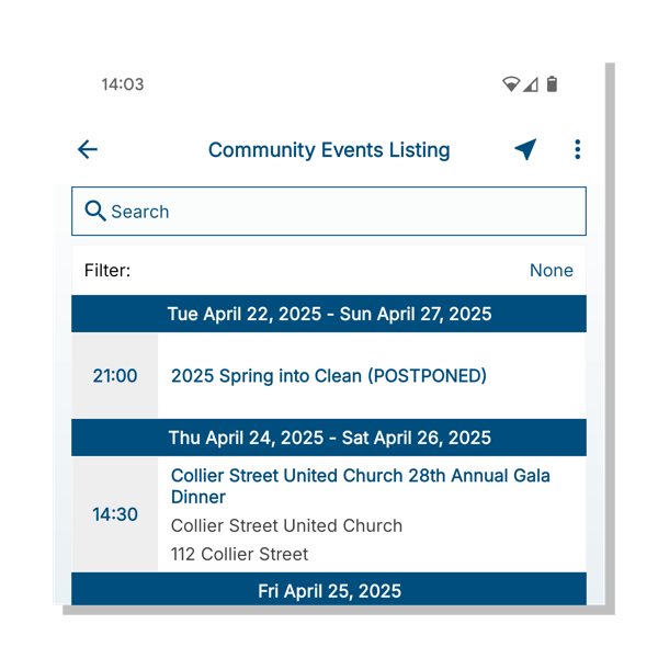 Info Grove 5 UI Search