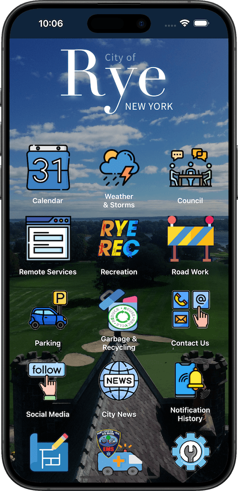 City of Rye municipal app