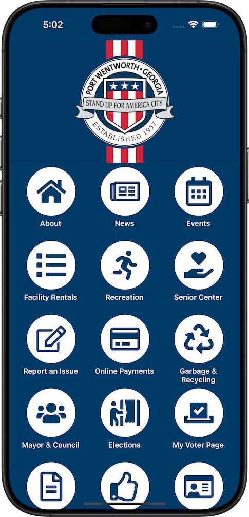 Port Wentworth municipal app